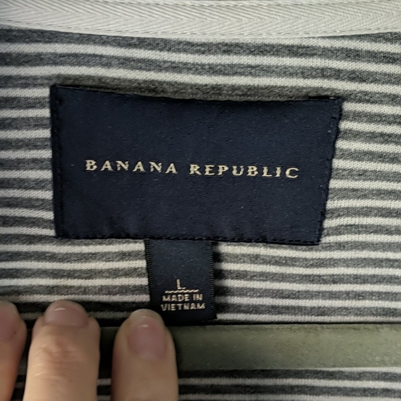 Banana Republic Gray Zip-up Sweatshirt Jacket - Picture 4 of 11